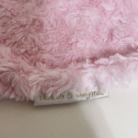 Blankets & Beyond Pink Puppy Dog Security Blanket Lovey Rosette Swirl Lovie - Picture 6 of 8